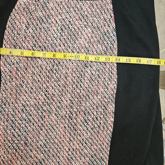 YOANA BARASCHI NYC SEXY TWEED PONTE KNIT COCKTAIL DRESS RUNS SMALL - Picture 9 of 9